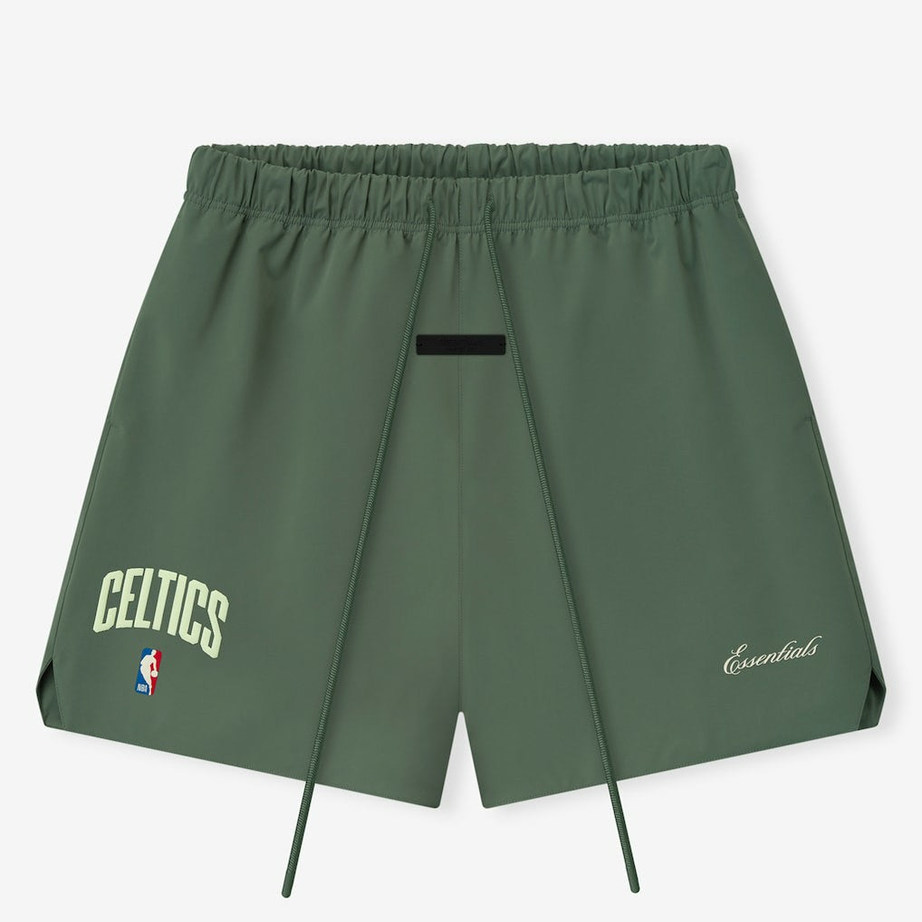 NBA - Boston Celtics Fear of God x NBA Unisex Classic Fit Shorts - Green