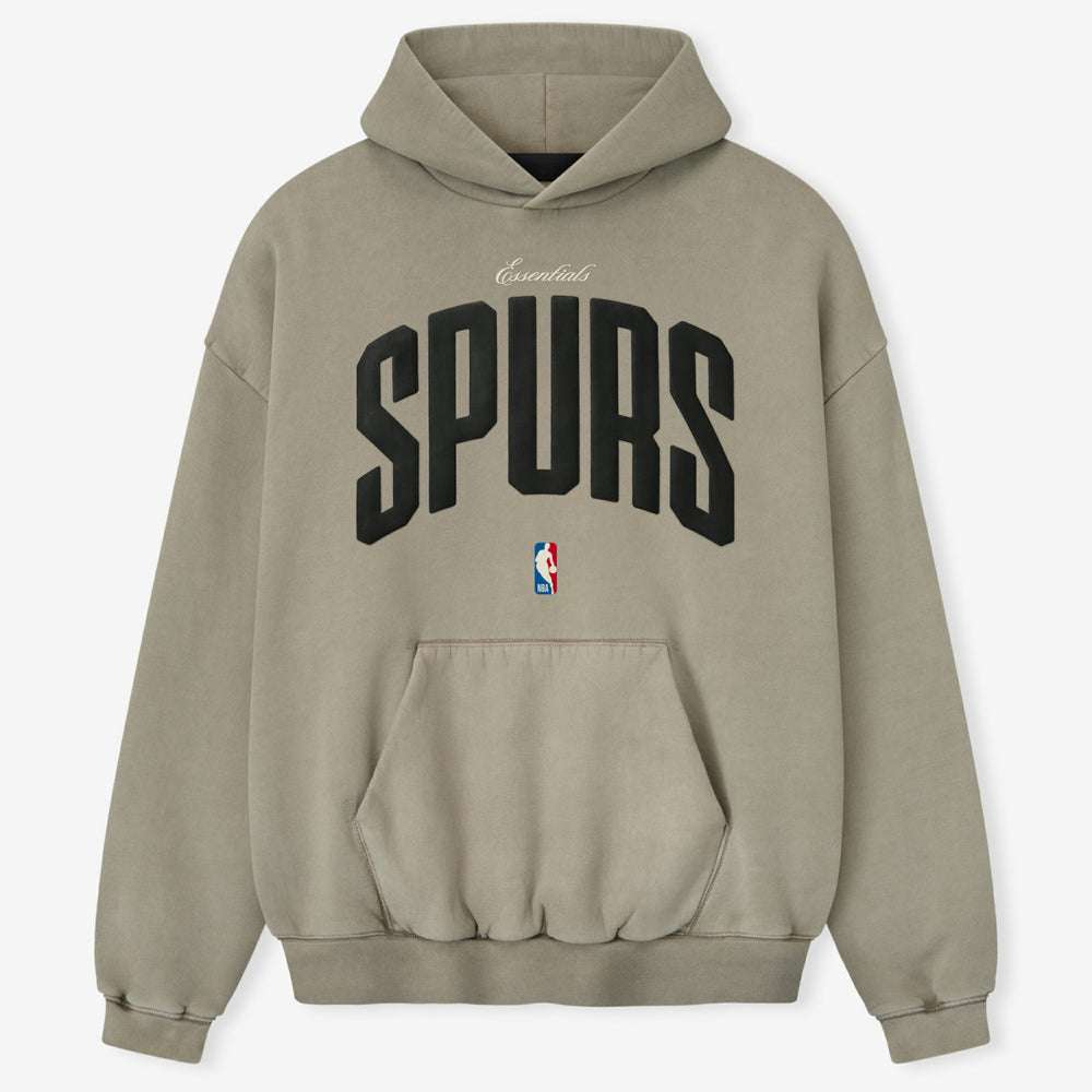 NBA - San Antonio Spurs Fear of God x NBA Unisex 90's Hoodie - Gray