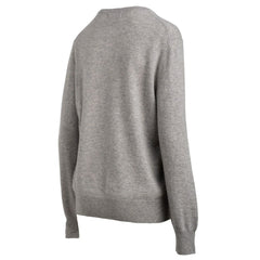 New England Patriots NAADAM Cashmere Sweater Gray - NFL