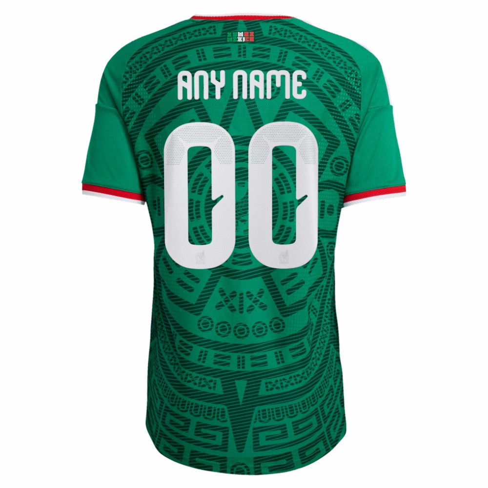 Adidas Mexico National Team 2026 Home Custom Jerseys - Green