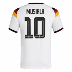 Adidas Jamal Musiala Germany National Team 2026 Home Jerseys - White