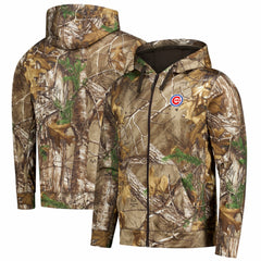 Chicago Cubs Dunbrooke Trophy Realtree Full-Zip Hoodie Near Me