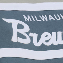 Milwaukee Brewers Mitchell & Ness Cooperstown Collection Thunderstorm Head Coach Hoodie Clearance
