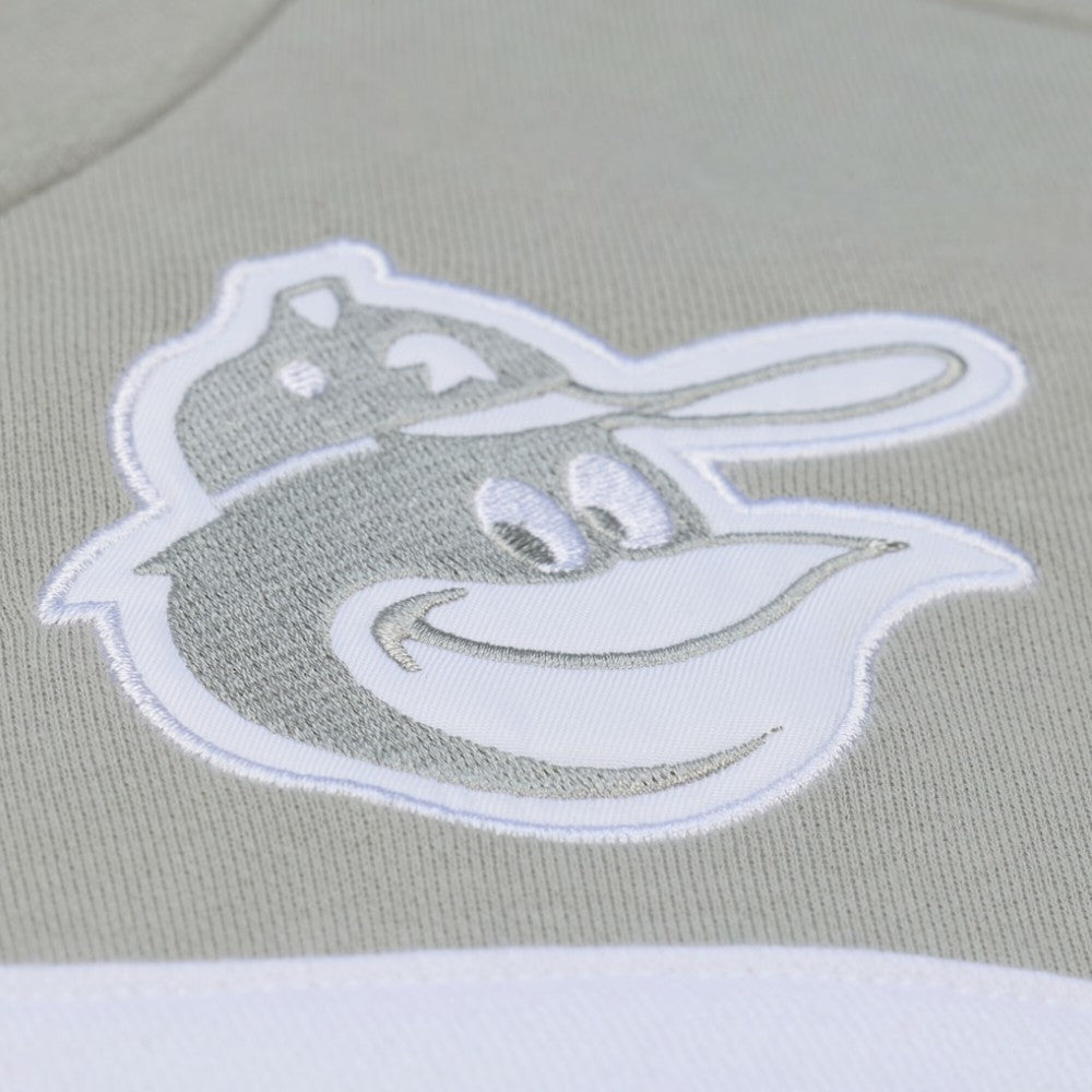 Baltimore Orioles Mitchell & Ness Cooperstown Collection Thunderstorm Head Coach Hoodie On Sale
