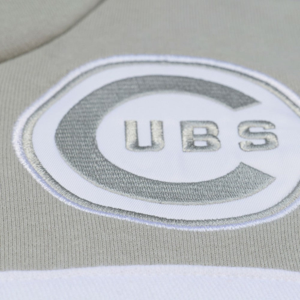 Chicago Cubs Mitchell & Ness Cooperstown Collection Thunderstorm Head Coach Hoodie Online