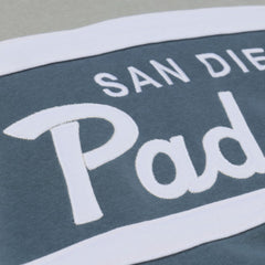 San Diego Padres Mitchell & Ness Cooperstown Collection Thunderstorm Head Coach Hoodie Sale