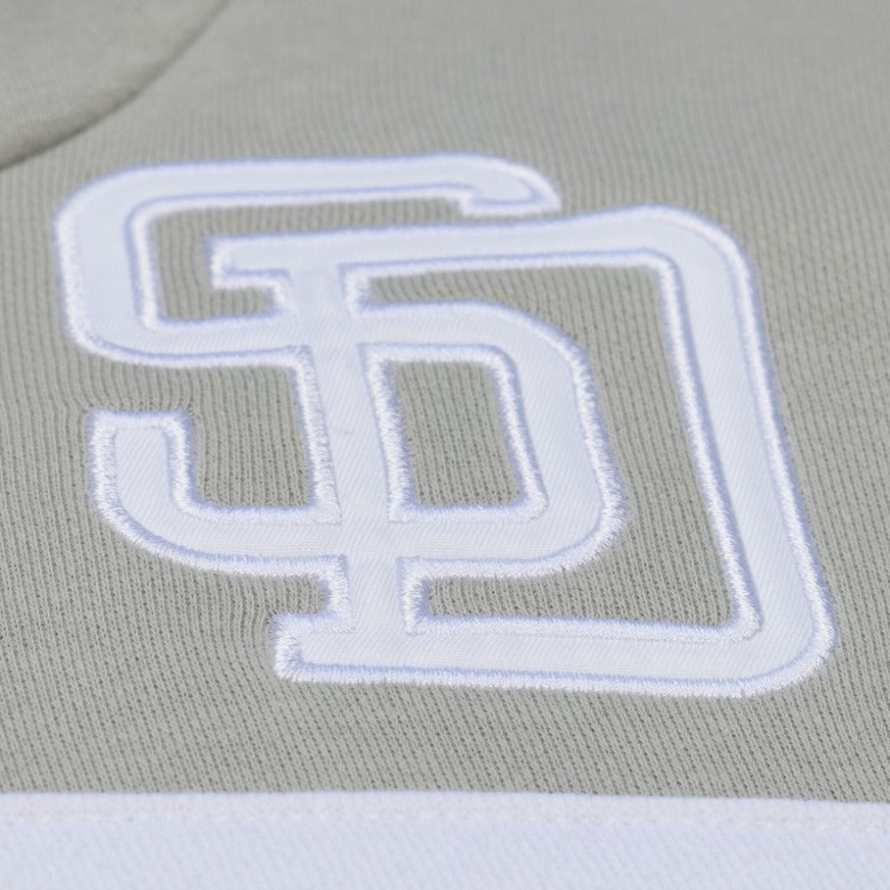 San Diego Padres Mitchell & Ness Cooperstown Collection Thunderstorm Head Coach Hoodie Sale