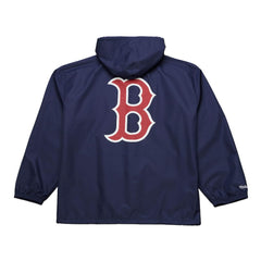 Boston Red Sox Mitchell & Ness Full-Snap Hooded Coaches Jacket for sale