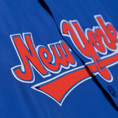 New York Mets Mitchell & Ness Full-Snap Hooded Coaches Jacket Clearance