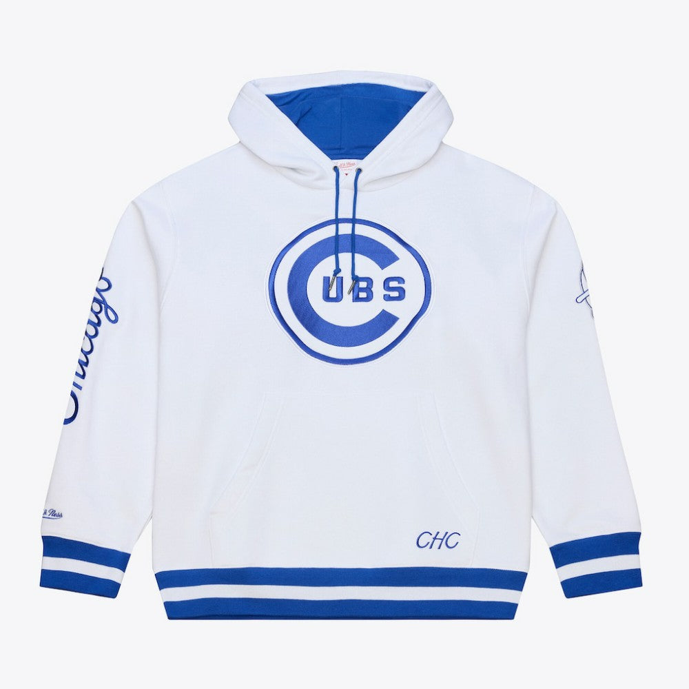 Chicago Cubs Mitchell & Ness Cooperstown Collection Fleece Hoodie for sale