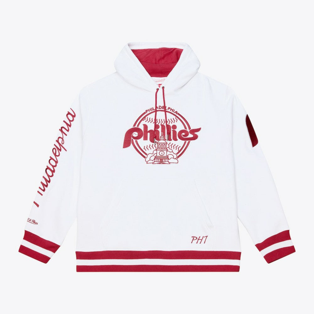 Philadelphia Phillies Mitchell & Ness Cooperstown Collection Fleece Hoodie for sale