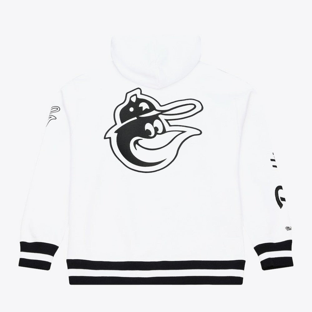 Baltimore Orioles Mitchell & Ness Cooperstown Collection Fleece Hoodie Clearance