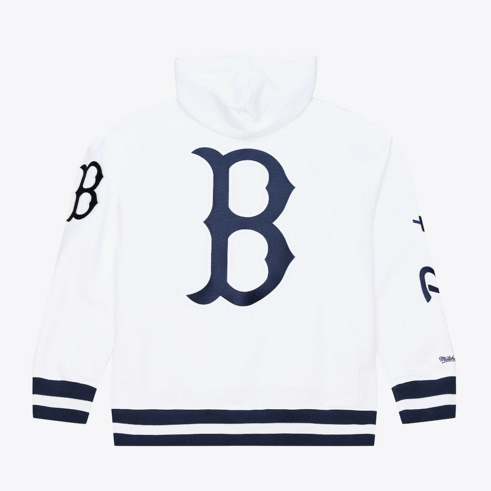 Boston Red Sox Mitchell & Ness Cooperstown Collection Fleece Hoodie Lifestyle