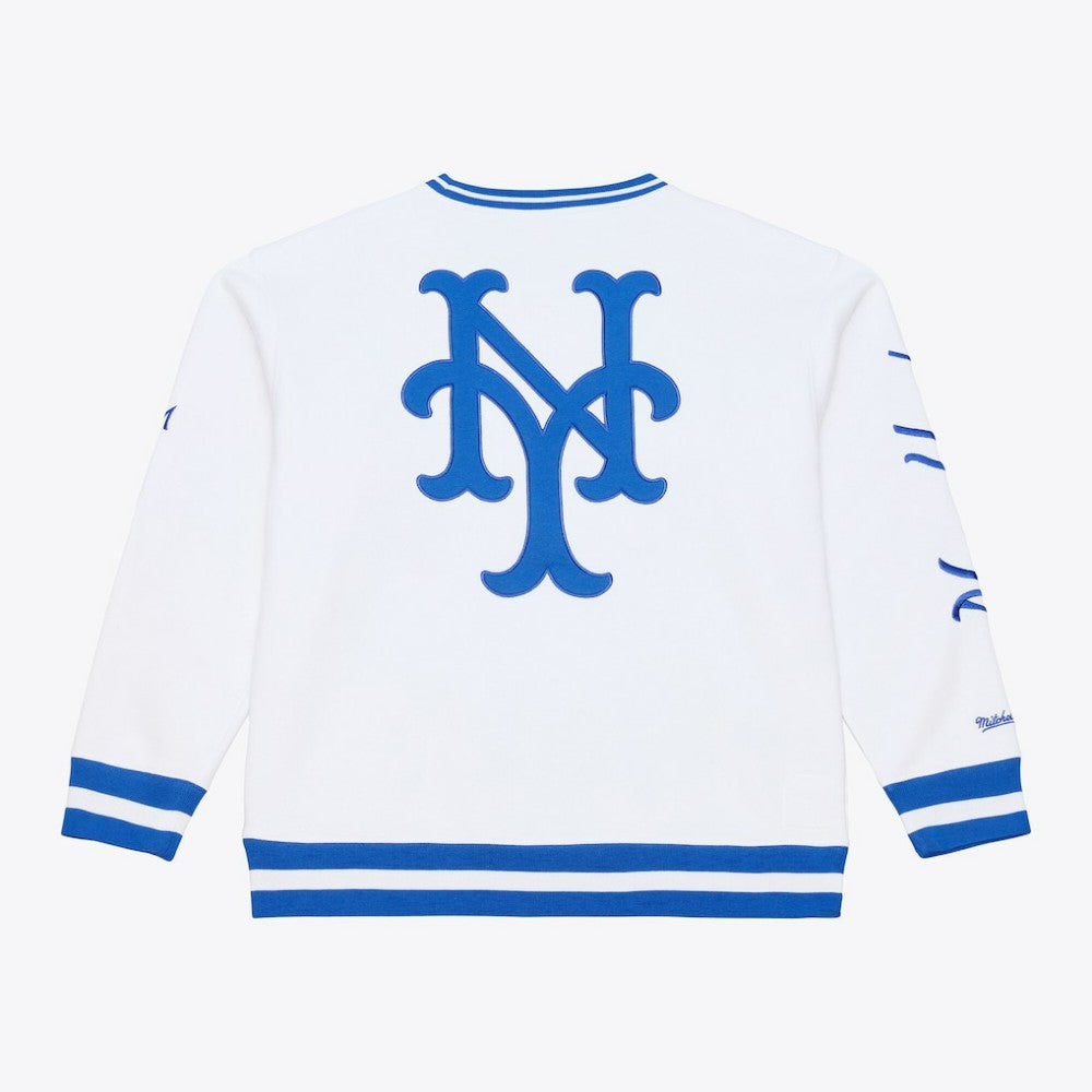 New York Mets Mitchell & Ness Arctic Fleece Sweatshirt On Sale