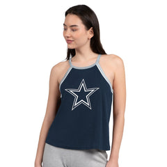 Dallas Cowboys G-III 4Her by Carl Banks Women's Redemption Win Slub Tank Top Navy - NFL