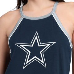Dallas Cowboys G-III 4Her by Carl Banks Women's Redemption Win Slub Tank Top Navy - NFL