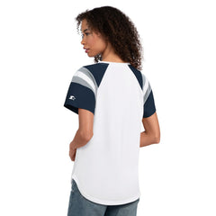 Dallas Cowboys Starter Women's Game On Notch Neck T-Shirt White - NFL