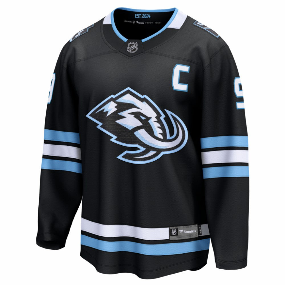 Clayton Keller Utah Mammoth - Fanatics Home Breakaway Jersey Black