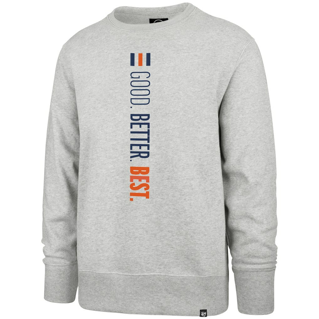 Chicago Bears '47 Good. Better. Best. Franklin Sweatshirt Heather Gray - 47 brand