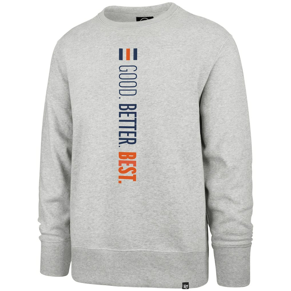 Chicago Bears '47 Good. Better. Best. Franklin Sweatshirt Heather Gray - 47 brand