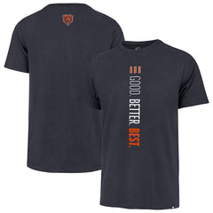 Chicago Bears '47 Good. Better. Best. Franklin T-Shirt Navy - 47 brand