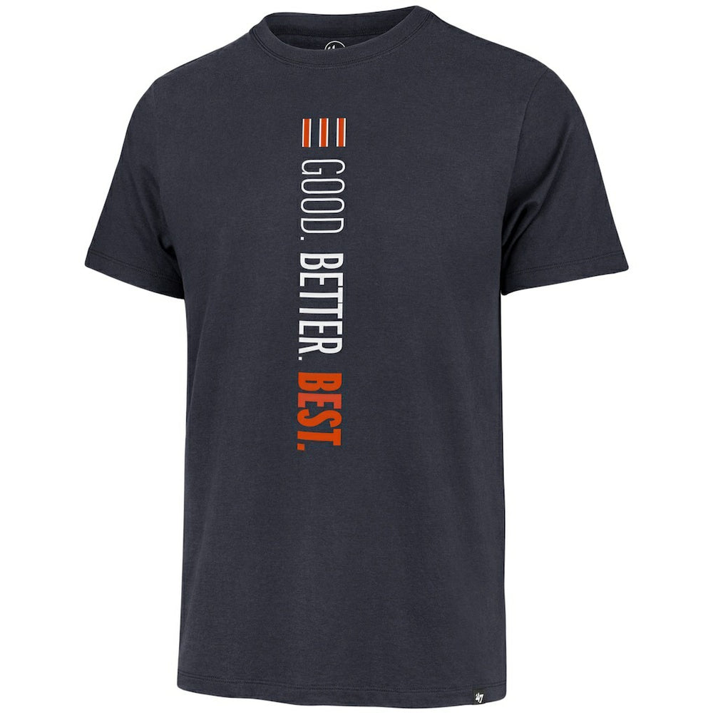 Chicago Bears '47 Good. Better. Best. Franklin T-Shirt Navy - 47 brand