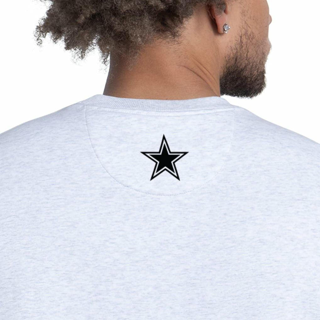 Dallas Cowboys Starter Faceoff Fleece Sweatshirt Ash - NFL