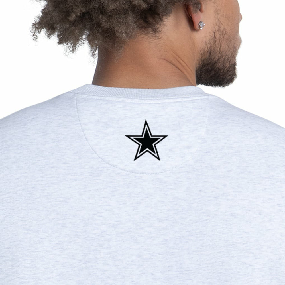 Dallas Cowboys Starter Faceoff Fleece Sweatshirt Ash - NFL