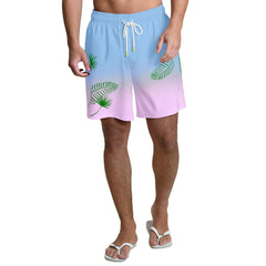 Dallas Cowboys Margaritaville Sunset On The Beach Swim Shorts Light Blue - NFL