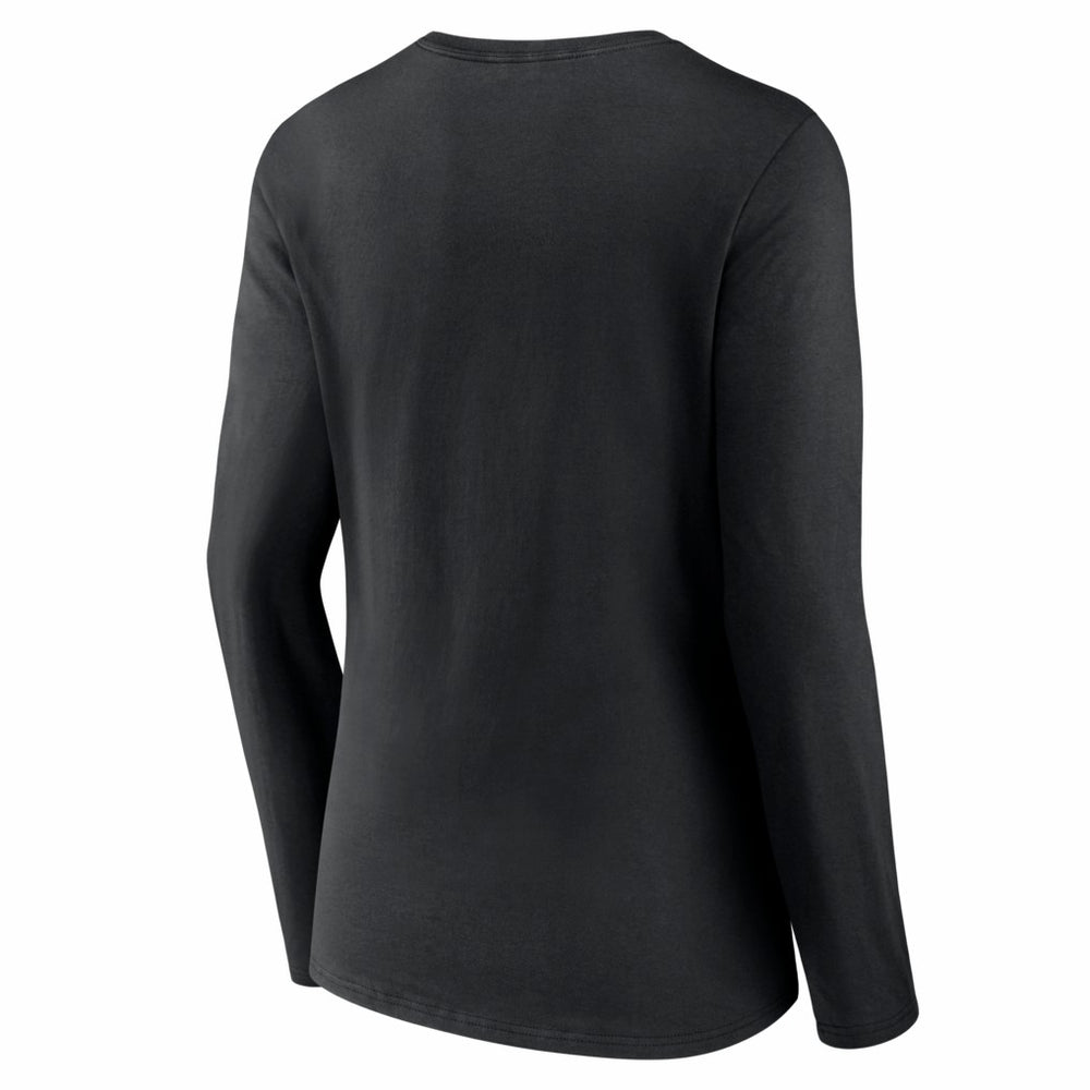 Arizona Cardinals Women's Hustle Long Sleeve V-Neck T-Shirt Black - NFL