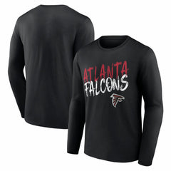 Atlanta Falcons Hustle Long Sleeve T-Shirt Black - NFL