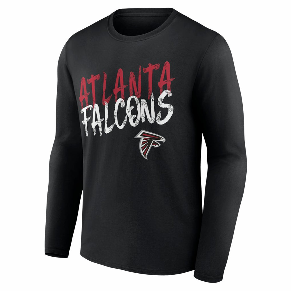 Atlanta Falcons Hustle Long Sleeve T-Shirt Black - NFL