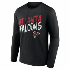 Atlanta Falcons Hustle Long Sleeve T-Shirt Black - NFL