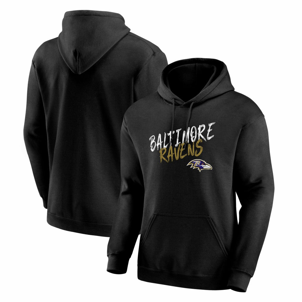 Baltimore Ravens Hustle Hoodie Black - NFL