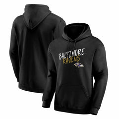 Baltimore Ravens Hustle Hoodie Black - NFL