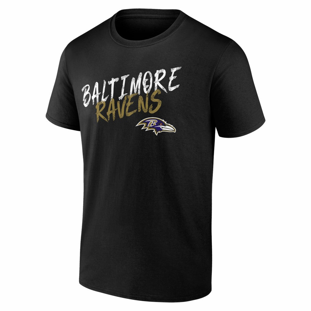 Baltimore Ravens Hustle T-Shirt Black - NFL
