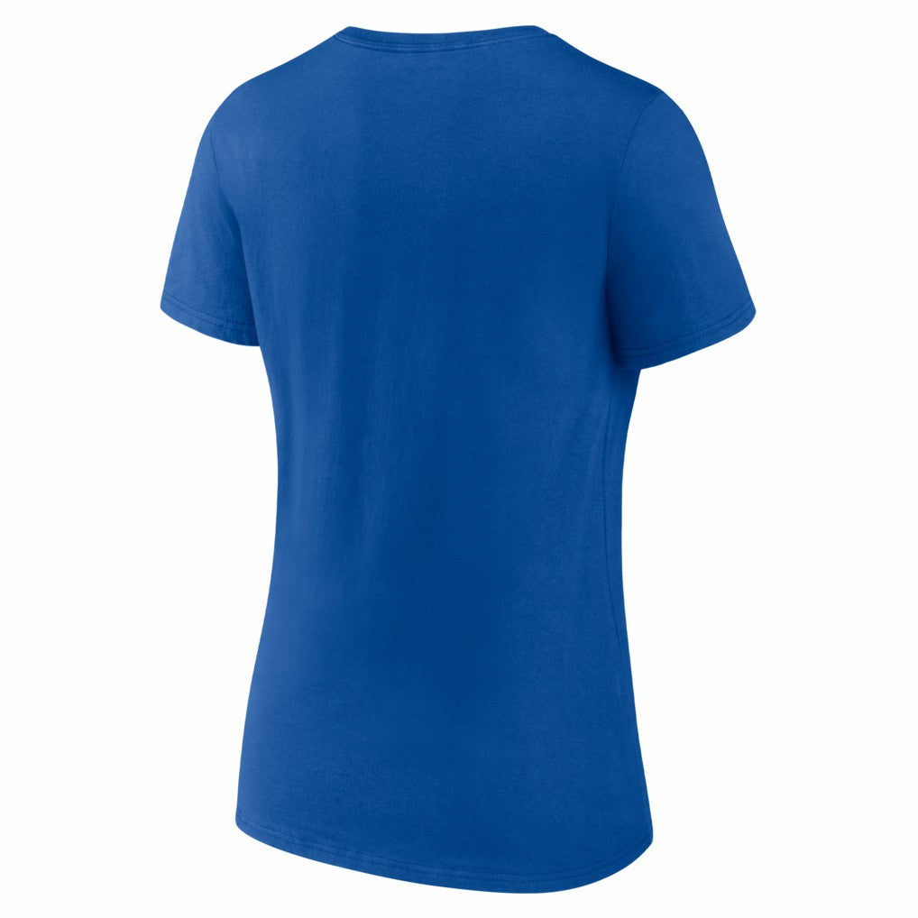 Buffalo Bills Women's Hustle V-Neck T-Shirt Royal - NFL