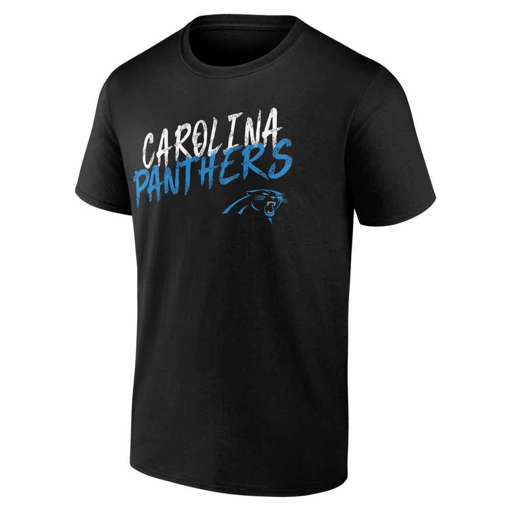 Carolina Panthers Hustle T-Shirt Black - NFL