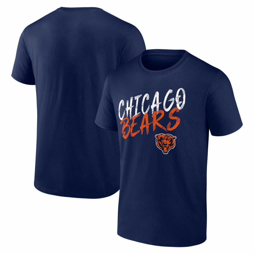 Chicago Bears Hustle T-Shirt Navy - NFL