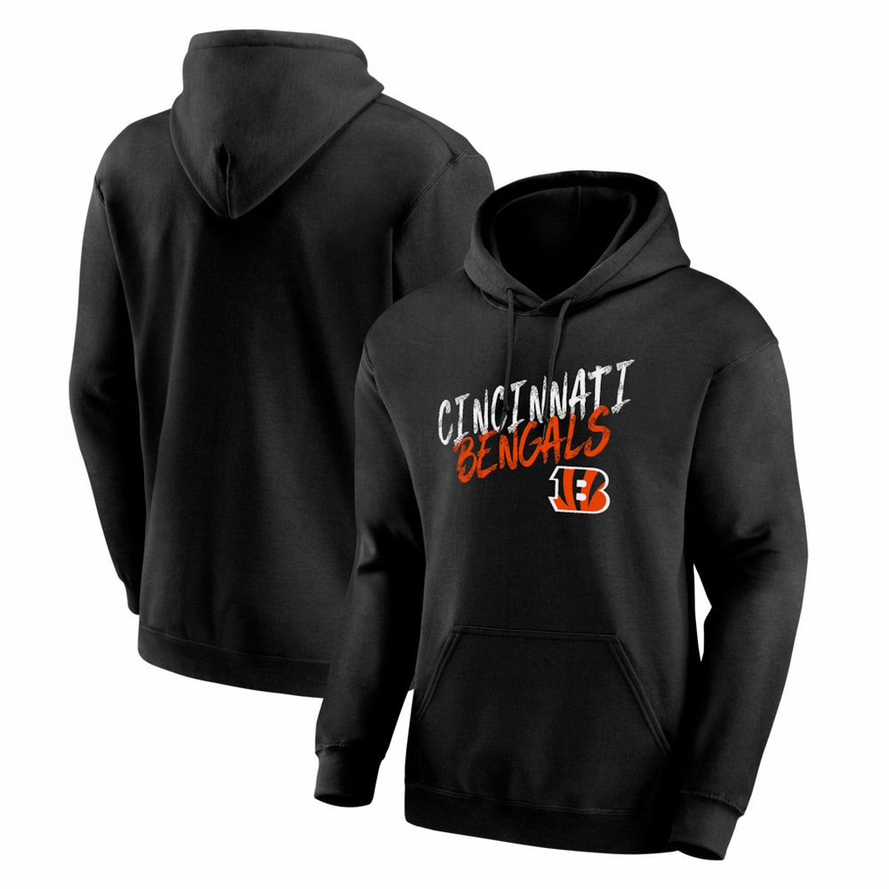 Cincinnati Bengals Hustle Hoodie Black - NFL