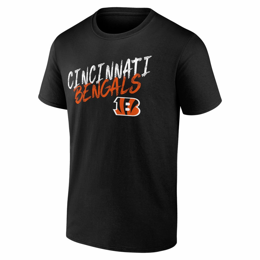 Cincinnati Bengals Hustle T-Shirt Black - NFL