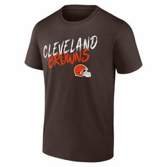 Cleveland Browns Hustle T-Shirt Brown - NFL