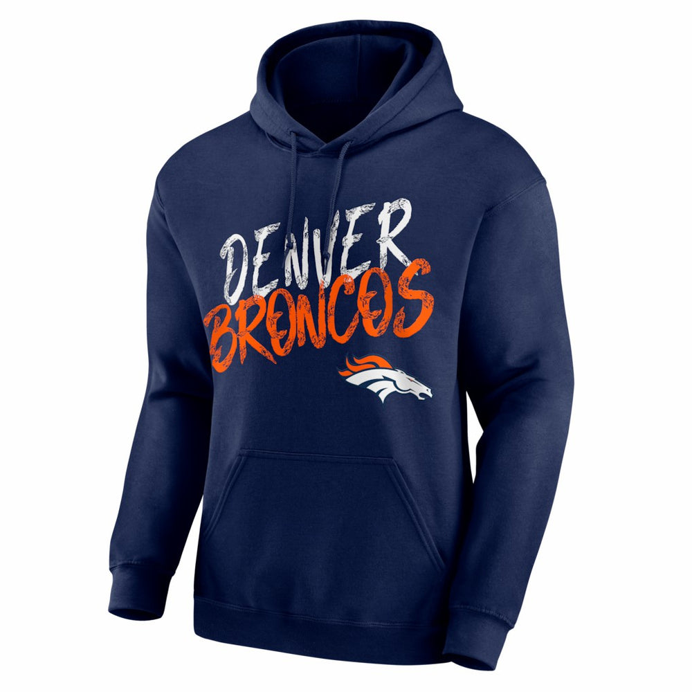 Denver Broncos Hustle Hoodie Navy - NFL