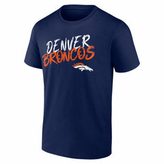 Denver Broncos Hustle T-Shirt Navy - NFL