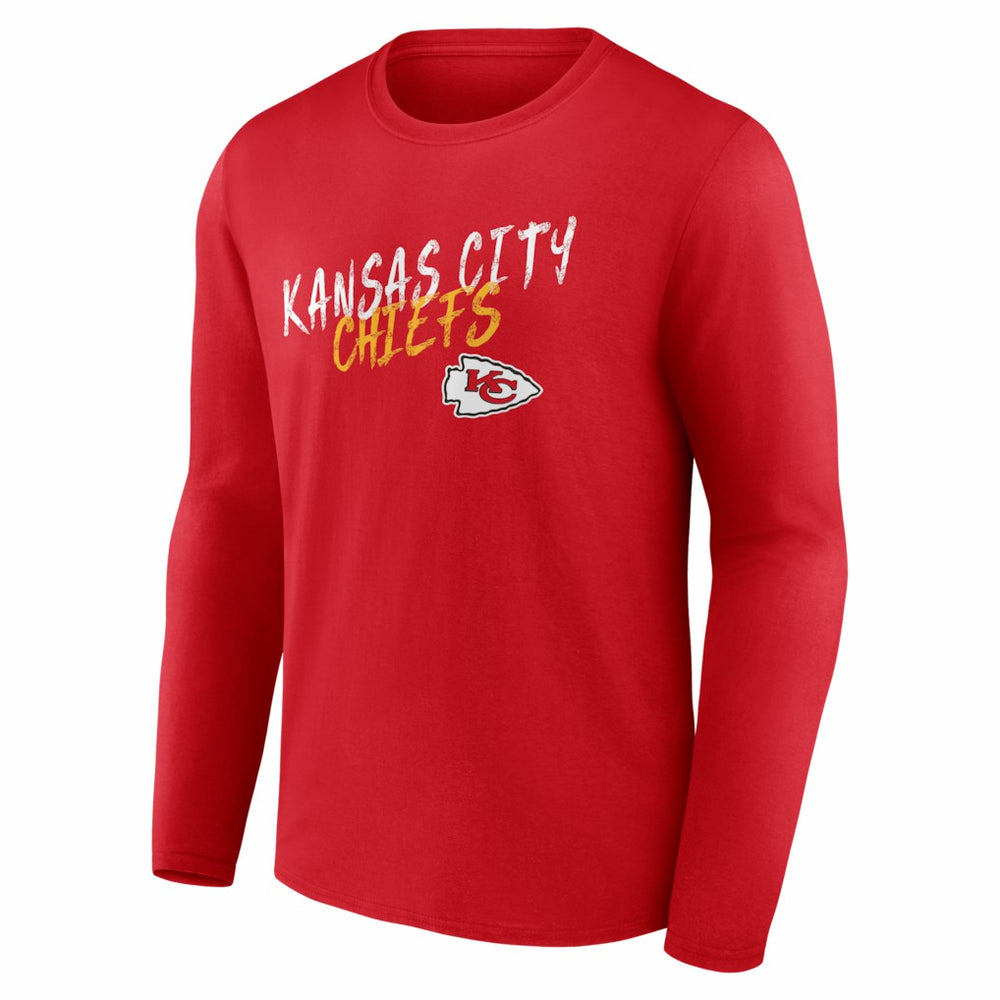Kansas City Chiefs Hustle Long Sleeve T-Shirt Red - NFL