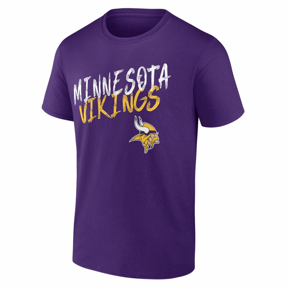 Minnesota Vikings Hustle T-Shirt Purple - NFL