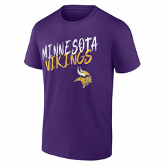 Minnesota Vikings Hustle T-Shirt Purple - NFL