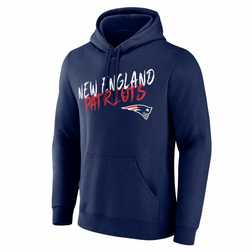 New England Patriots Hustle Hoodie Navy - NFL