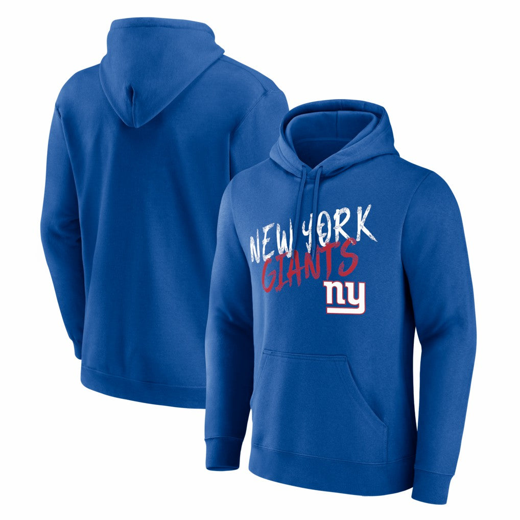 New York Giants Hustle Hoodie Royal - NFL
