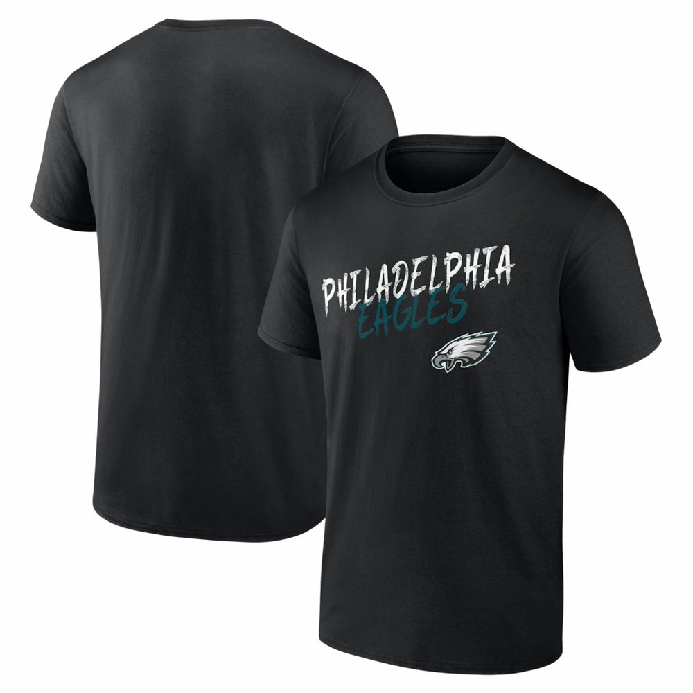 Philadelphia Eagles Hustle T-Shirt Black - NFL